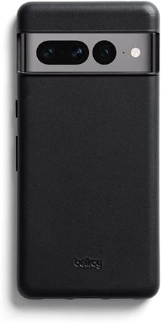 Bellroy Leather Case for Pixel 7 Pro   (Slim Phone Case) - Black