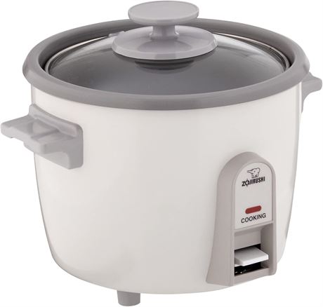 Zojirushi 3-Cup Rice Cooker/Steamer – White