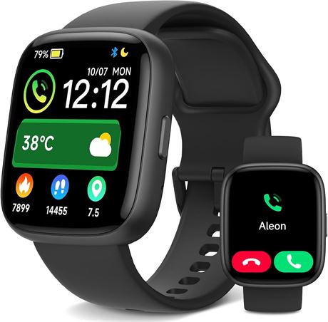 Montre connectée Alexa appels 1.8" IP68 suivi sport sommeil