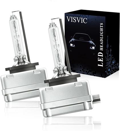 D1S Lot de 2 ampoules x non HID 6000 K 35 W IP67, base m tal