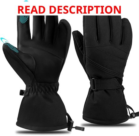 Gants Ski Hiver Imperméables Tactiles Unisexe
