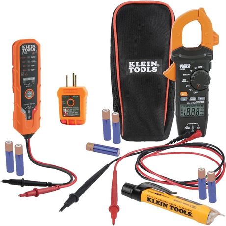 Klein Tools CL120VP Voltage Test Kit w/ Clamp Meter