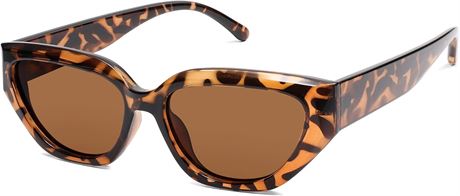 SOJOS Trendy Cat Eye Polarized Sunglasses for Women Cateye Sunnies SJ2237