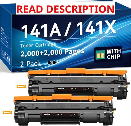 HP 141A/141X Black High-Yield Toner Cartridge for M110w/M139w/M140w