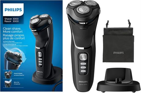 Philips Shaver Series 3000 with Pop-Up Trimmer, S3332/54