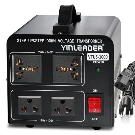 Yinleader 1000W Voltage Transformer (VTUS-1000VA)