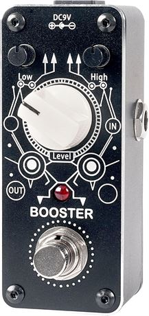 Sondery Boost Mini Pedal Booster for Electric Guitar and Bass