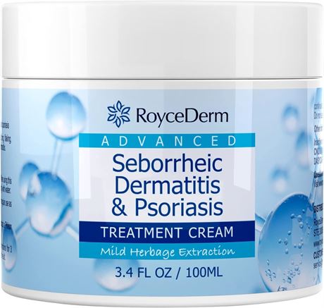 Crème Roycederm psoriasis/dermatite séborrhéique, anti-démangeaisons