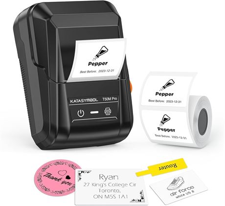 SUPVAN Bluetooth Label Maker - T50M Pro