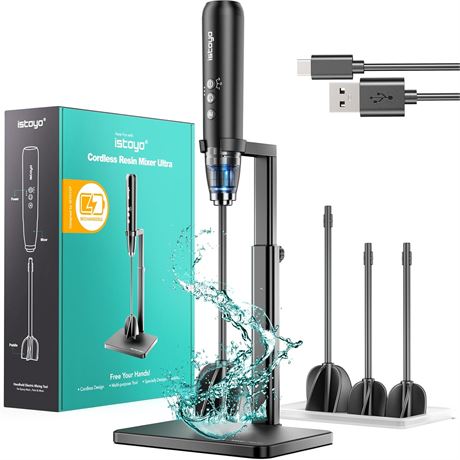 ISTOYO M langeur de r sine rechargeable   3 vitesses, mode AI, 4 palettes