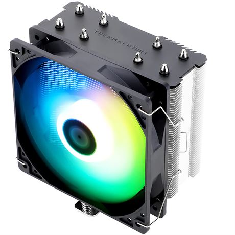 Thermalright Assassin X120 SE ARGB CPU Cooler, 4 Heat Pipes, TL-C12C-S PWM