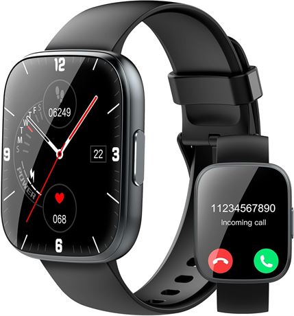 1.95" Smart Watch w/ Call & Fitness