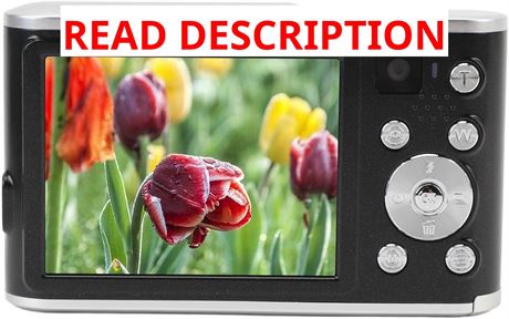 48MP Dual Camera Kids Digital Camera for Photo/Video, 16X Zoom, 4K Vlogging