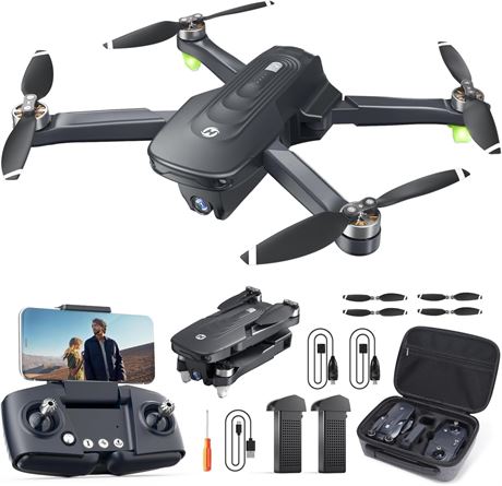 Holy Stone HS175D GPS Drone 4K Camera 46 min Flight Auto Return Waypoint Fly