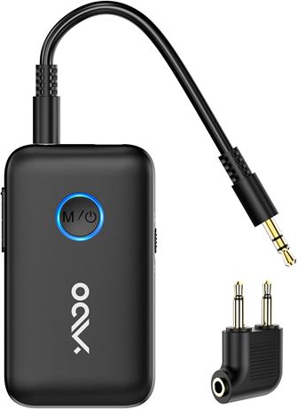 Émetteur récepteur Bluetooth 5.3 YMOO faible latence TV casque
