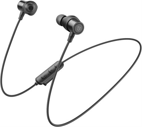 SoundPEATS Bluetooth 5.4 Headphones, LDAC, 11mm Dual-Magnet Driver, IP67 20H