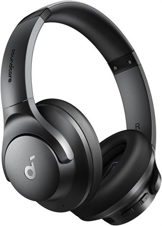 soundcore by Anker Q20i Hybrid ANC Headphones, Wireless Bluetooth, 40H