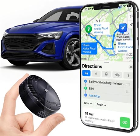 Mini GPS Tracker with Global Coverage and Long Standby No Subscription