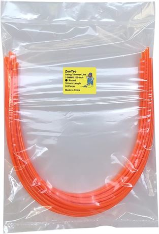 String Trimmer Line .120 in x 18 in - 24 Pack