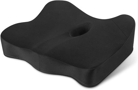 Coussin siège ergonomique mousse mémoire pour coccyx chaise bureau