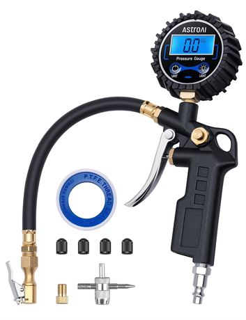 AstroAI Gonfleur de pneu num rique 3-250 psi avec manom tre, compresseur