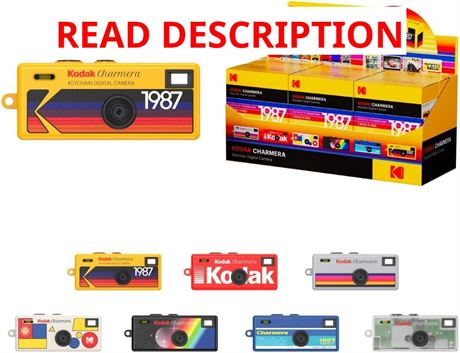 KODAK CHARMERA Keychain Digital Camera Mini Camera 1.6 MP Micro SD Slot