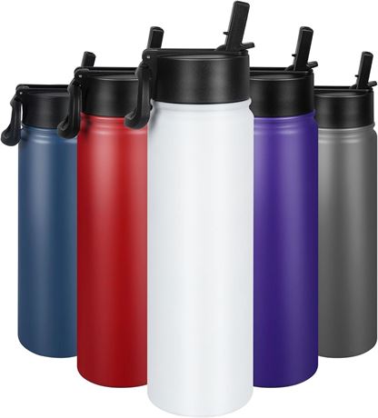 Gourde ERTOOE Inox 710ml avec Paille
