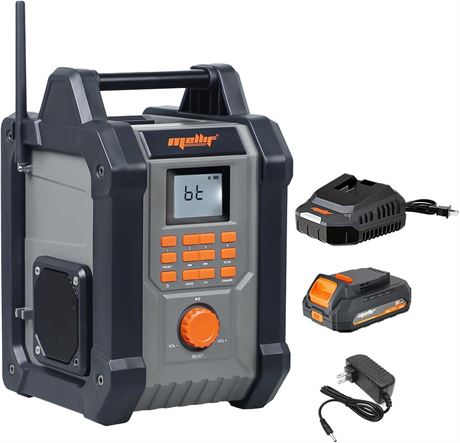 Mellif DeWalt 20V Jobsite Speaker IPX54