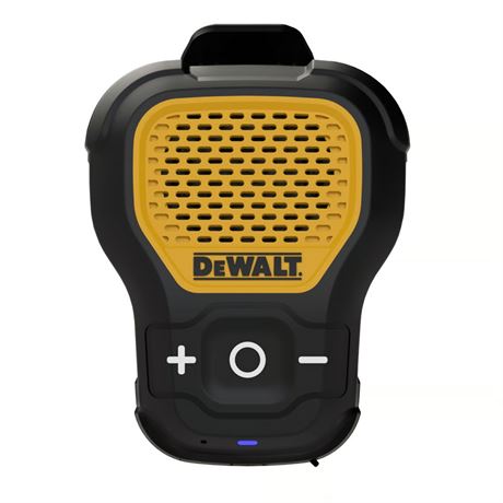 DeWalt Jobsite Pro Wireless Bluetooth Mini Speaker, Portable, 1 Pack