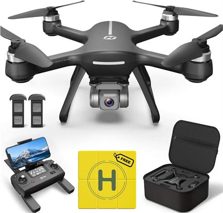 Holy Stone HS700E GPS Drone 4K Camera EIS FPV Brushless Follow Me