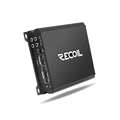 Recoil DI550.4 Class D 4-Channel Car Amplifier, 1040W Max Power, 2–4 Ohm Stable
