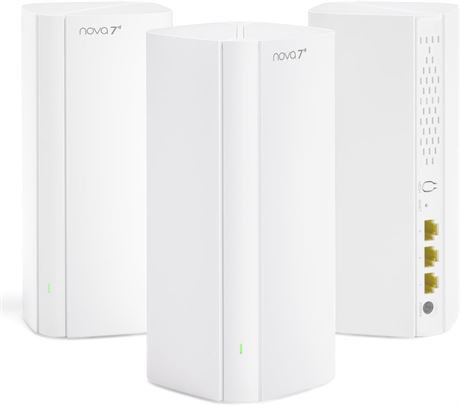 Tenda WiFi 7 Mesh System BE3600 Dual Band, 3x Gigabit Ports, 6,600 sq ft, ME3