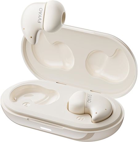 Fvyao Sleep Earbuds, Wireless In-Ear Headphones, Bluetooth 5.4, ENC, IPX6