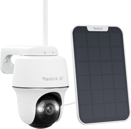 REOLINK Cam ras solaires 4K sans fil Argus PT Ultra+ 3W, 360  suivi