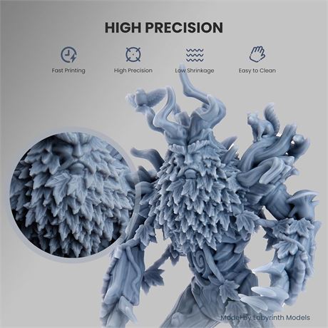 Résine photopolymère ELEGOO 405nm 3D imprimante 1000g gris