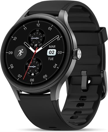 Smart Watch with 1.27" Touchscreen, Bluetooth Calling, 100+ Sports Modes