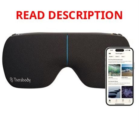 Therabody Smart Goggles - Black