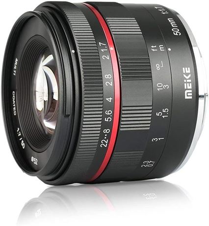 Meike Optics MK 50mm f1.7 Lens Manual Focus