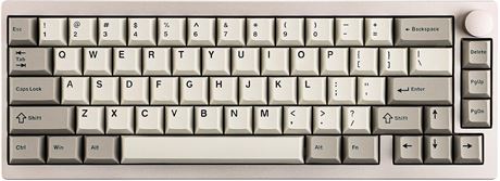 EPOMAKER P65 Keyboard, QMK/VIA Wireless, Aluminum, Gasket-Mount, BT/2.4G