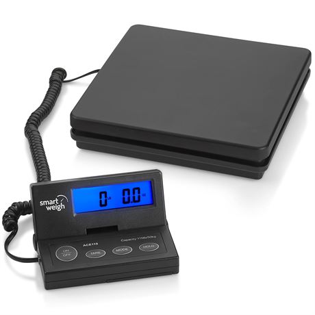 Smart Weigh Digital Shipping Postal Scale 50 kg x 2.8 g UPS USPS Office Scale