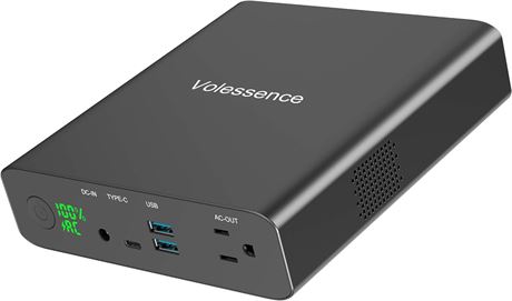 Chargeur portable Volessence 27000mAh 130W, batterie externe PC, MacBook, drone