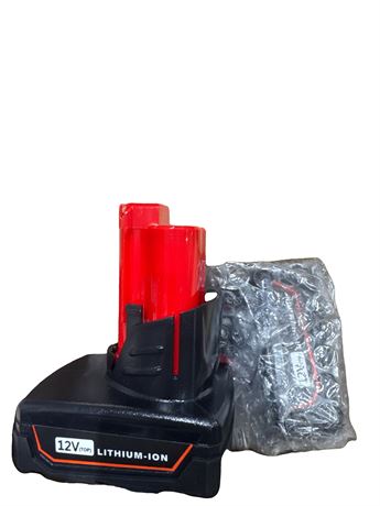THISS Lot 2 Batteries Lithium 12V 6Ah Compatible Milwaukee M12