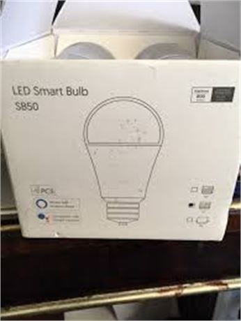 Ampoules Intelligentes TECKIN SP54 Pack de 4 WiFi Alexa Google