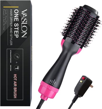 4-in-1 Hair Dryer Brush & Styler – One-Step, 1000W