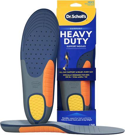 Semelles Dr. Scholl’s Soutien Lourdes Charges Homme 8-14