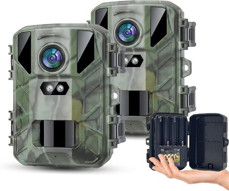 Suntekcam Caméras de Chasse 24MP 1080P Vision Nocturne Étanche