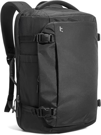 tomtoc Travel Backpack 40L Carry-On Water-Resistant 17.3" Laptop