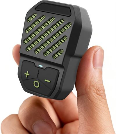Mini haut-parleur clipable  tanche IPX5, son clair, USB-C, sans fil