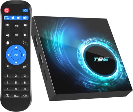 Android TV Box 10.0 H616 4+32 Go WiFi double 6K Bluetooth 5.0