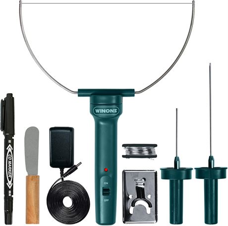 WINONS Hot Wire Foam Cutter Tool WFC0001, Polystyrene/Styrofoam, 350 C, DIY